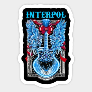 INTERPOL BAND Sticker